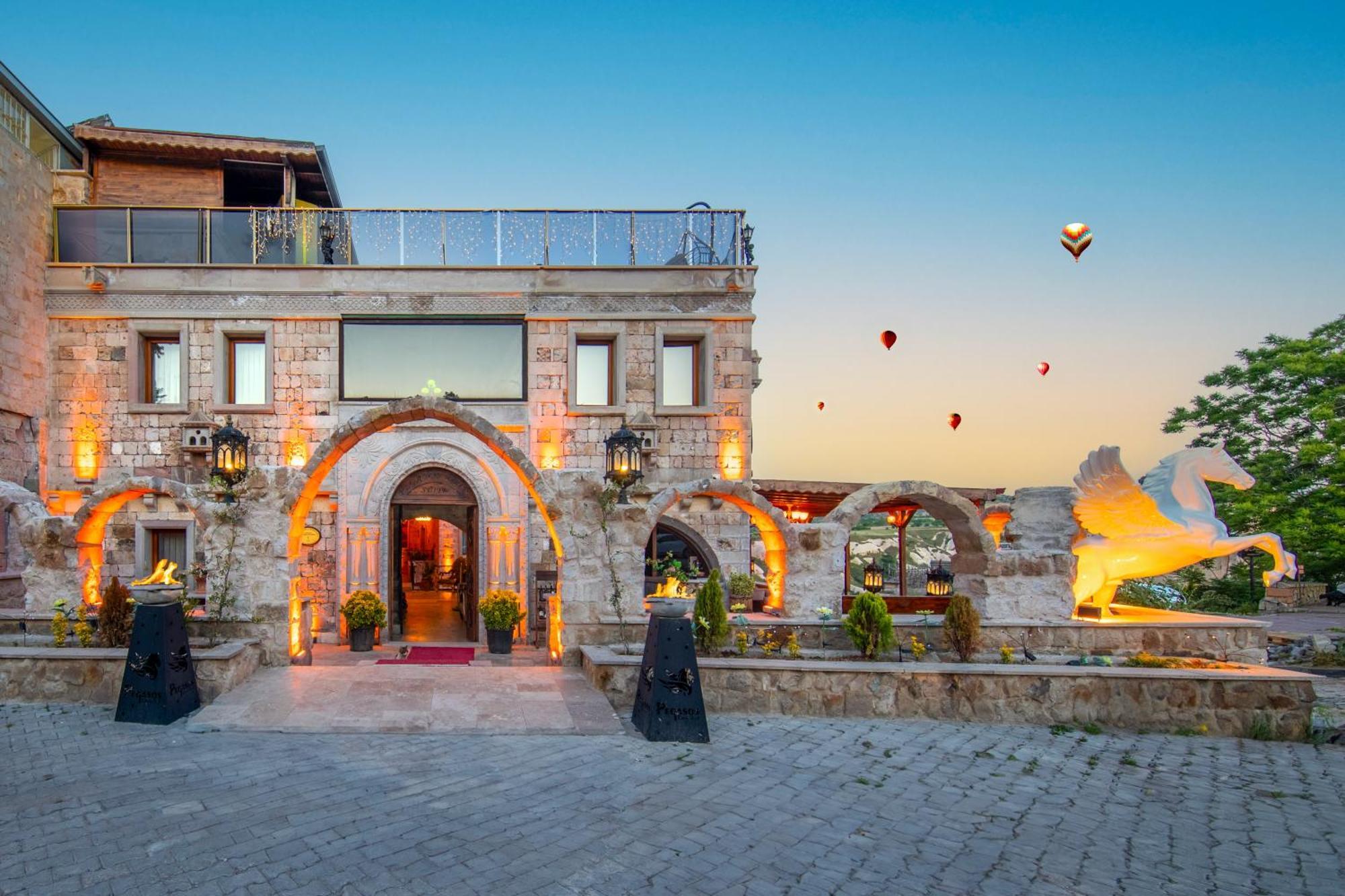 Cappadocia Pegasos Cave Suite Hotel Uçhisar Zewnętrze zdjęcie